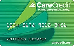 CareCredit card for healthcare financing options