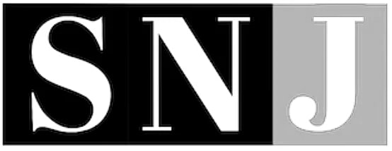 Logo featuring the letters SNJ.