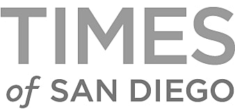 Times of San Diego logo design.
