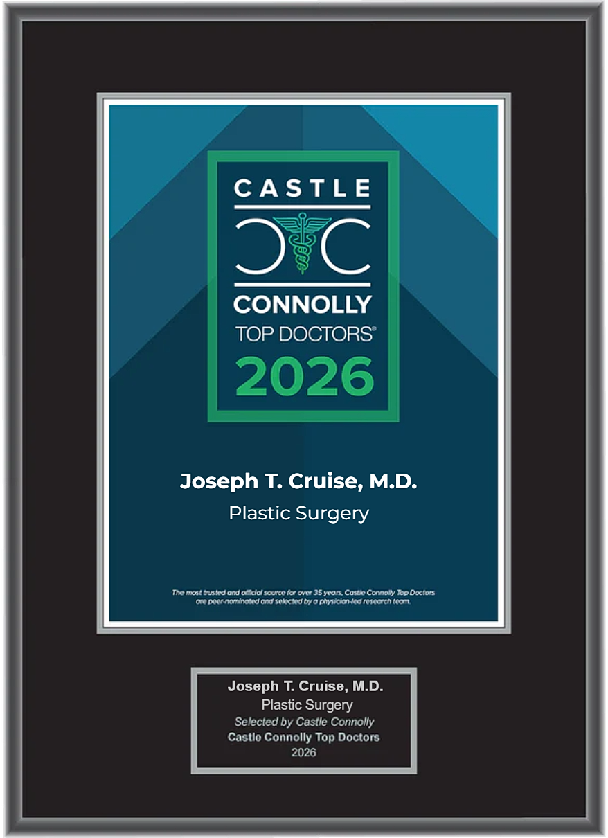 Castle Connolly Top Doctors 2026 award for Joseph Cruise.