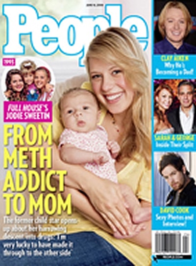 People magazine cover featuring Jodie Sweetin.