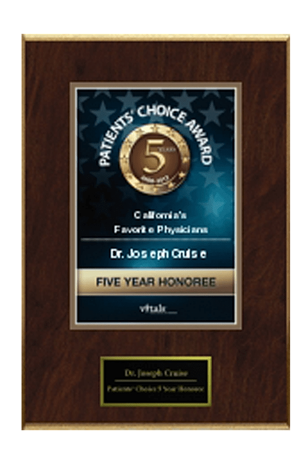 Patient's Choice Award 5 year honoree-min